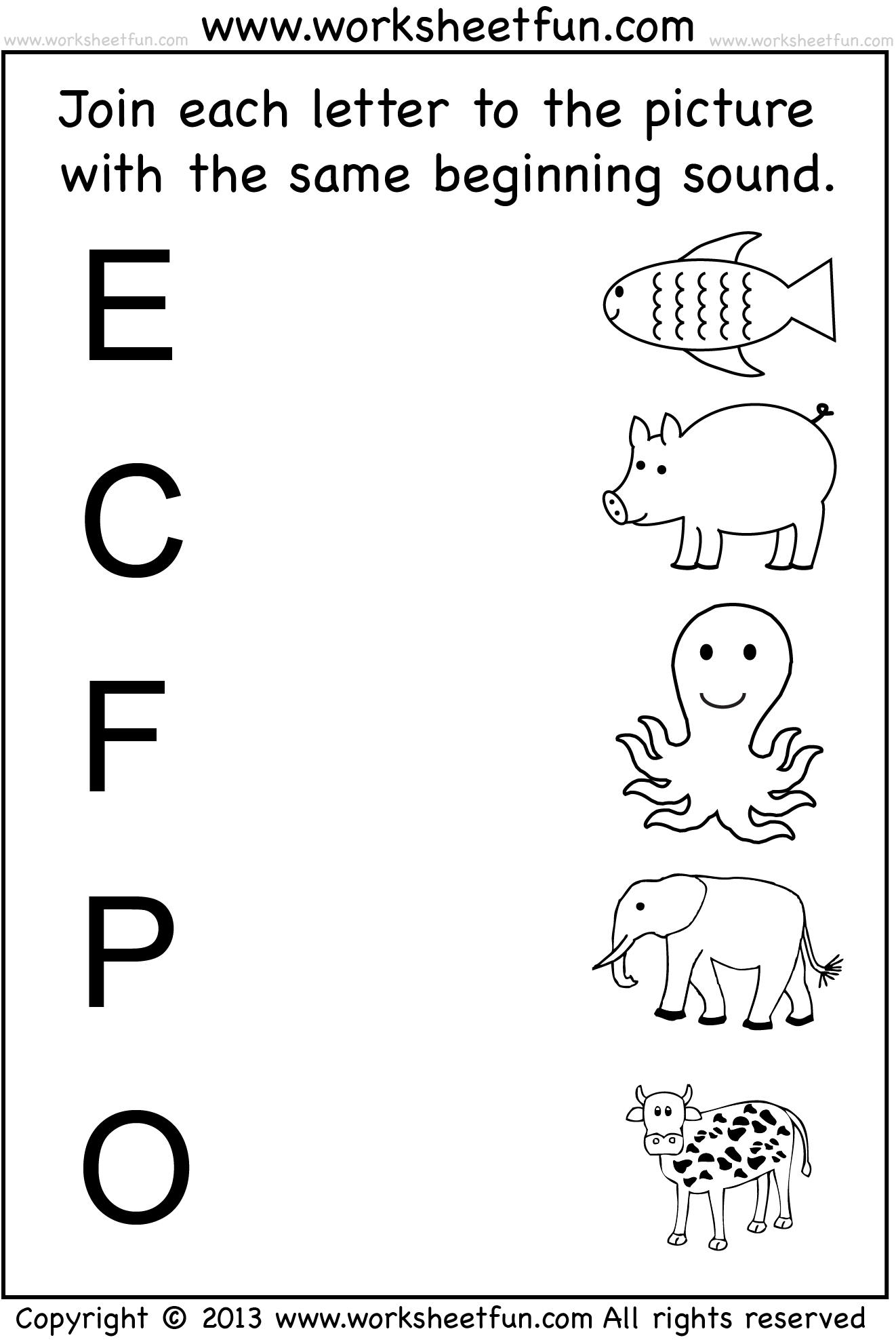 10 Best Images Of Beginning Sounds Preschool Worksheets