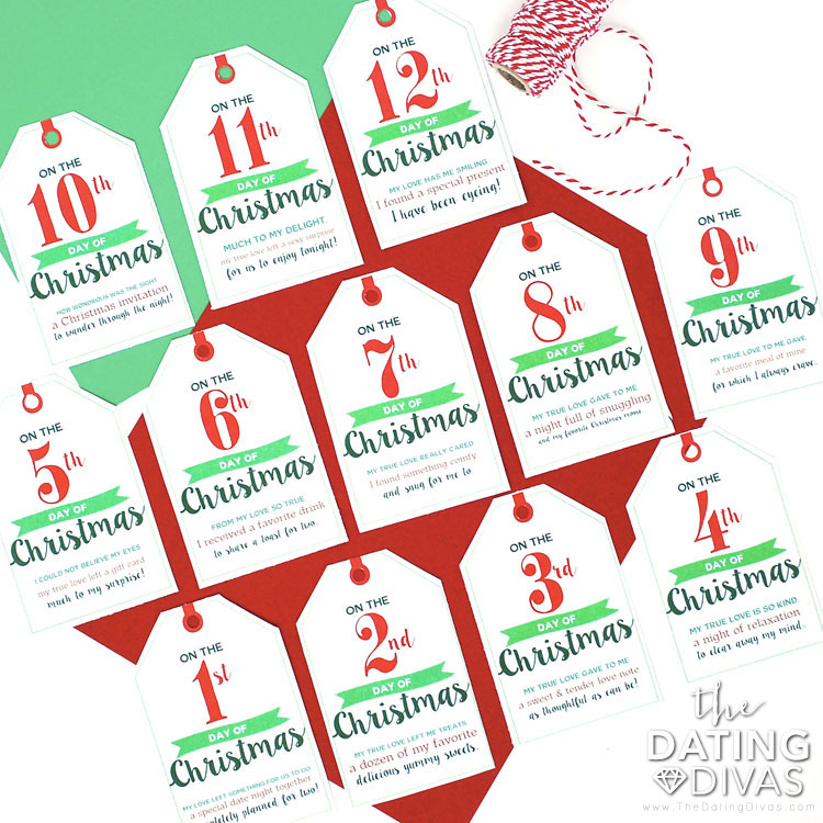 12 Days Of Christmas Printable Service Idea Inspiration 