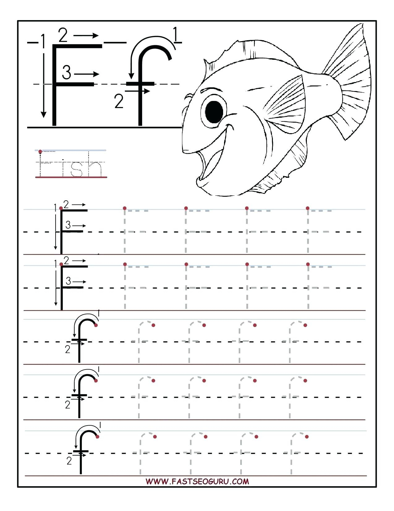 15 Useful Letter F Worksheets For Toddlers KittyBabyLove