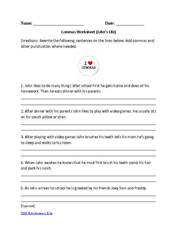 16 Best Images Of 8th Grade Language Arts Worksheets 