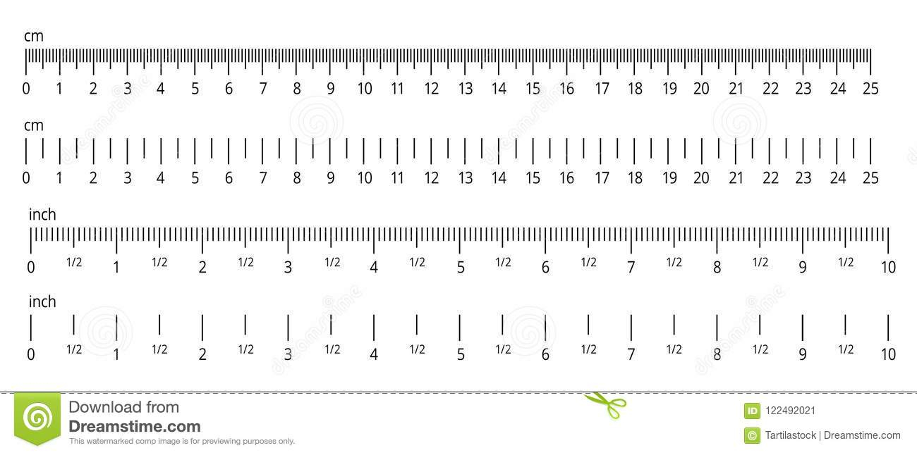 24 FREE PRINTABLE N SCALE RULER FreePrintable