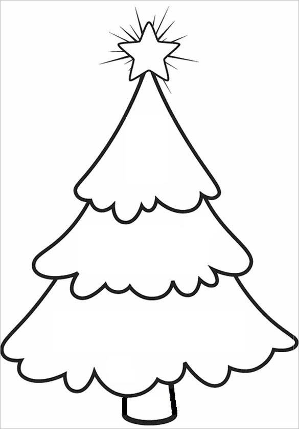 32 Christmas Tree Templates Free Printable PSD EPS 