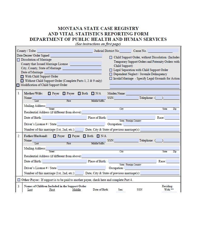 40 Free Divorce Papers Printable TemplateLab