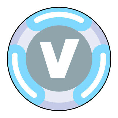 48 V Bucks Inspired Chocolate Coin Logo Stickers Birthday 