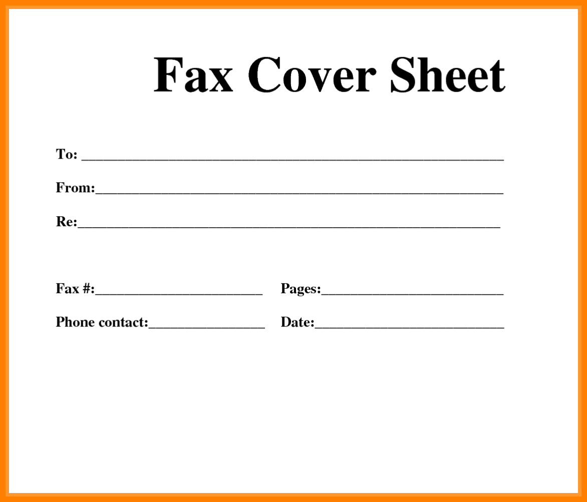 8 Free Fax Cover Sheet Printable Pdf Ledger Review