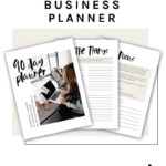 90 Day Planner Free Workbook Download Workbook Design