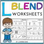 Beginning Blends Worksheets L Blends Worksheets By
