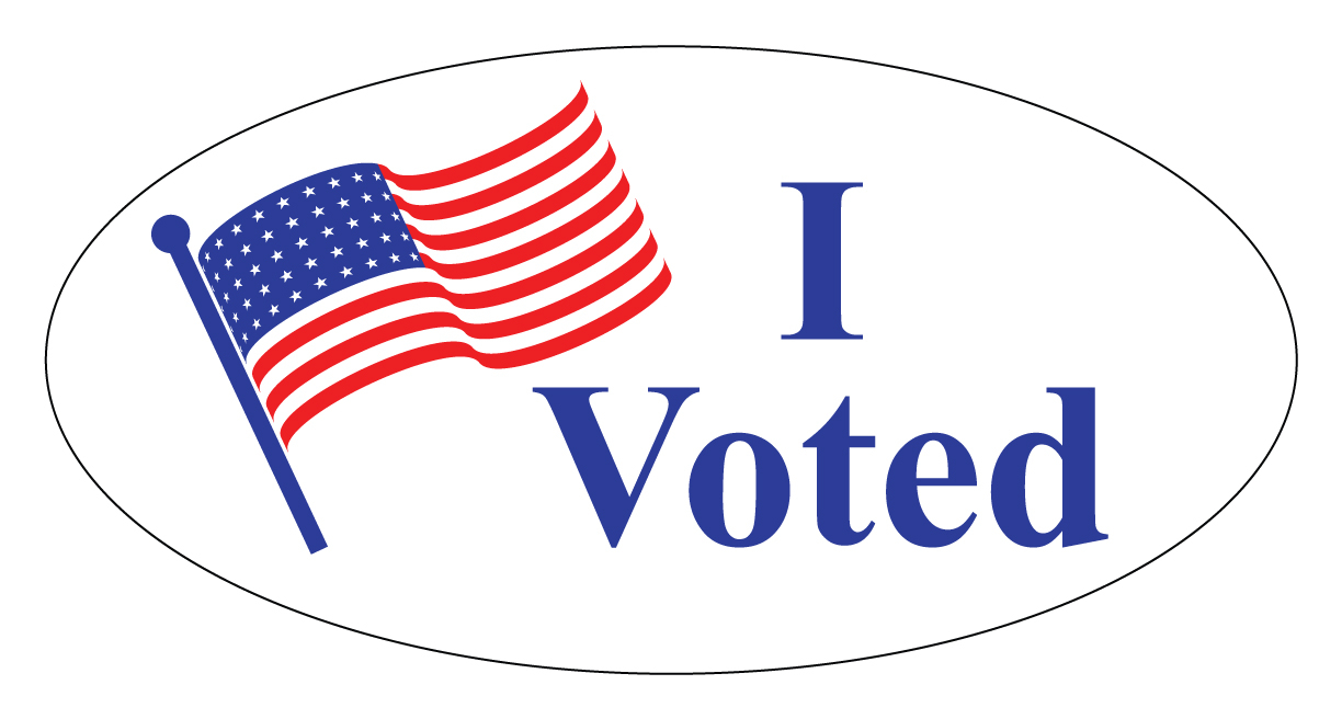 Buy Our 1500 I Voted Decals From Signs World Wide