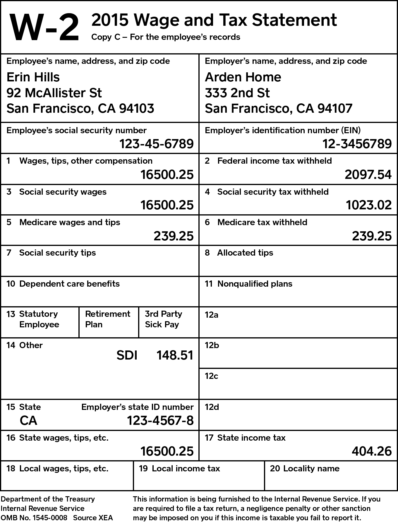 Decisive W2 Form Printable Randall Website