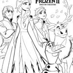 Disney Frozen 2 Coloring Pages Printable