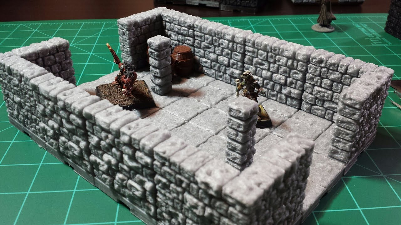 Dragonlock 3d Printable Dungeon Terrain Core Set Review 