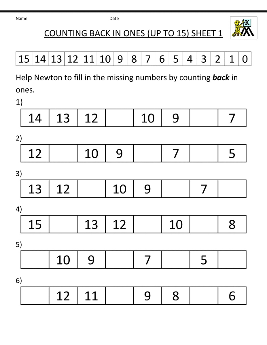 Free Kindergarten Math Worksheets 2021 K5 Worksheets