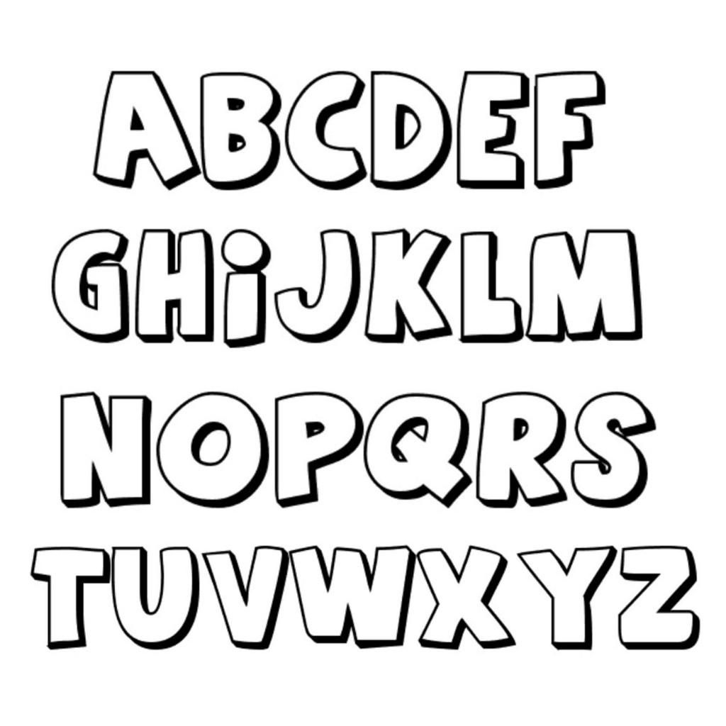 Free Printable Alphabet Letters Different Fonts 3 Free 