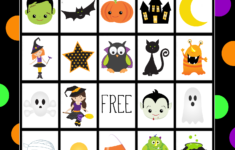 Free Printable Halloween Bingo Game