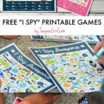 Free Printable I SPY Games