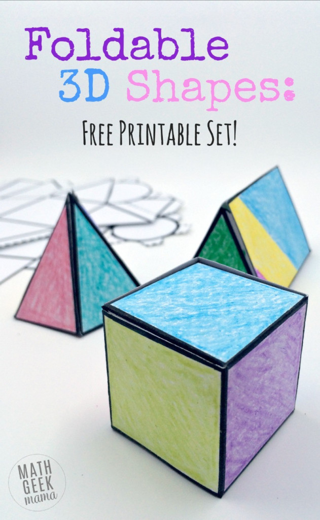 Free Printable 3d Shapes FreePrintableTM FreePrintableTM