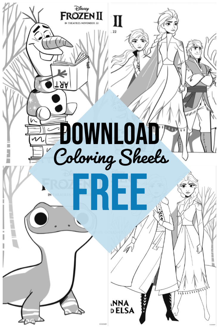 Frozen 2 Coloring Pages April Golightly