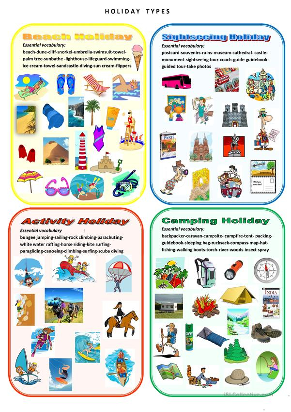 Holiday Types Worksheet Free ESL Printable Worksheets 