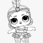 L O L Surprise Doll Png Free Printable Coloring