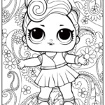 L O L Surprise Free Printable Coloring Pages Free