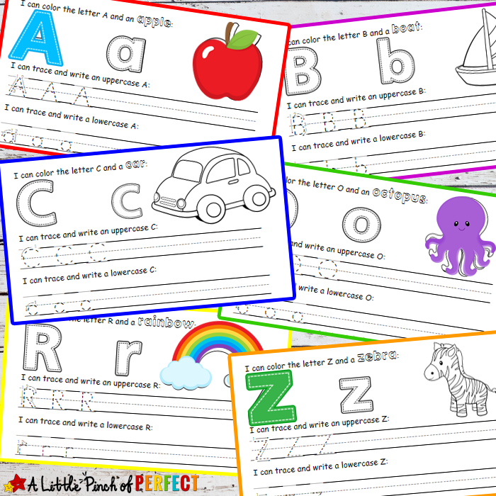 Letter Writing Practice Free Printables Alphabet 