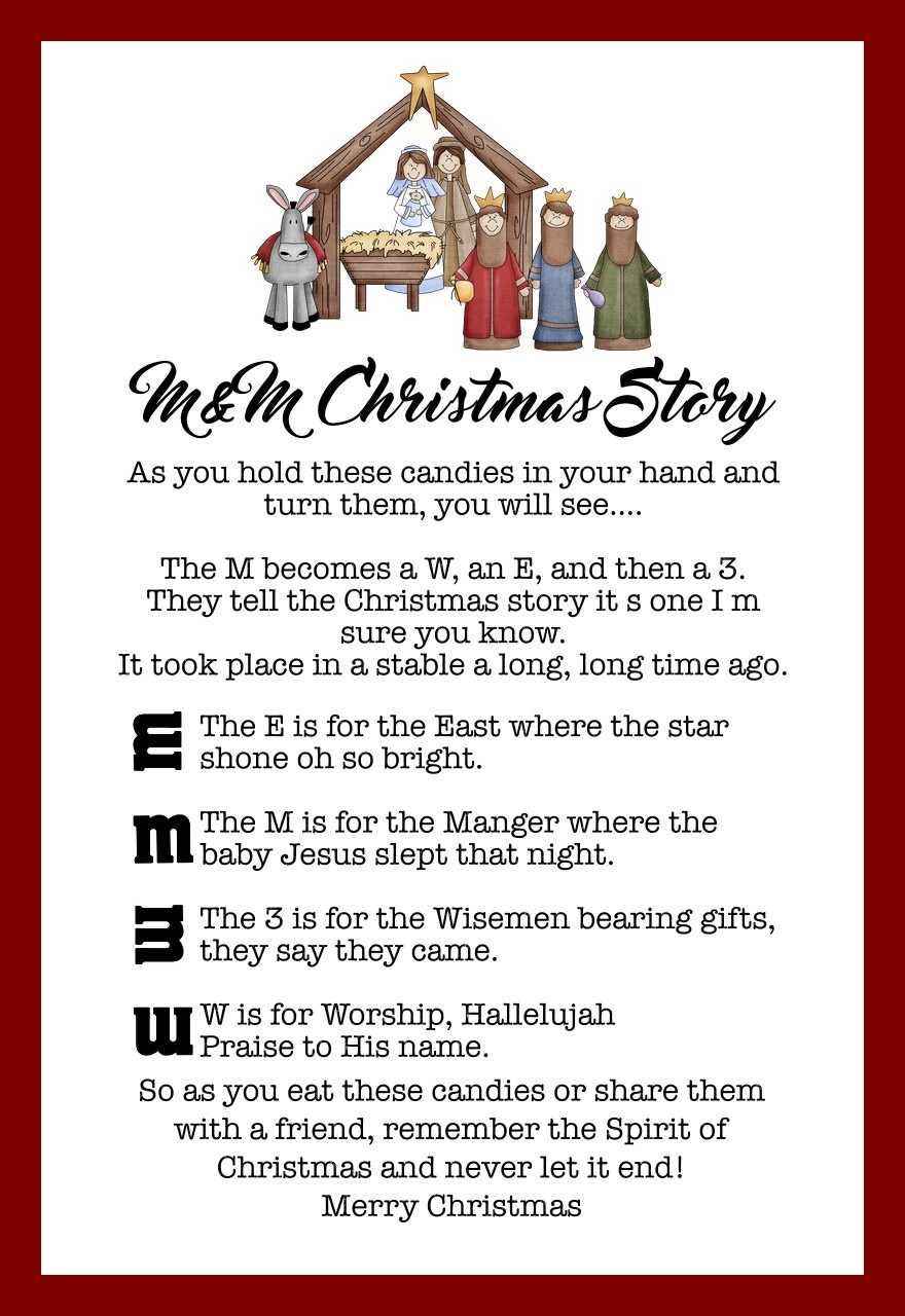 M m Christmas Poem Free Printable FreePrintableTM FreePrintableTM