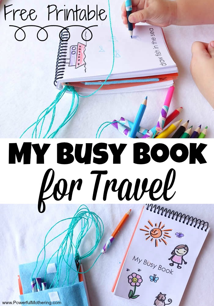 My Busy Book For Travel