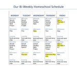Our 1st Grade Homeschool Schedule And Curriculum