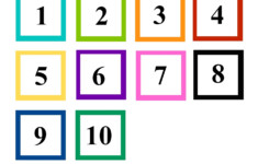 Preschool Numbers 1 10 Practice 101 Printable