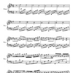 Print And Download In PDF Or MIDI Canon In D Pachelbel