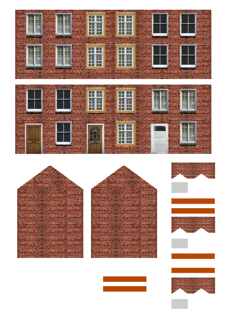 Printable N Gauge Buildings 8 Free Printable Ho Scale