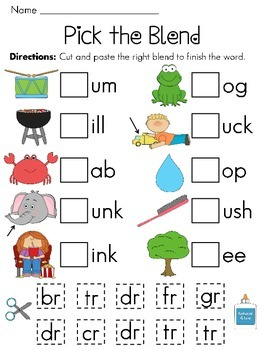 R Blends Worksheets Pack By Miss Giraffe Teachers Pay 