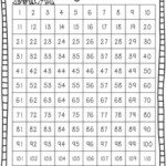 Student 120 Number Chart Freebie By Bethany Gardner TpT