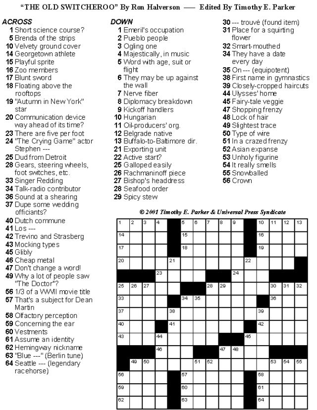 Tips For Completing The New York Times Crossword Puzzle 