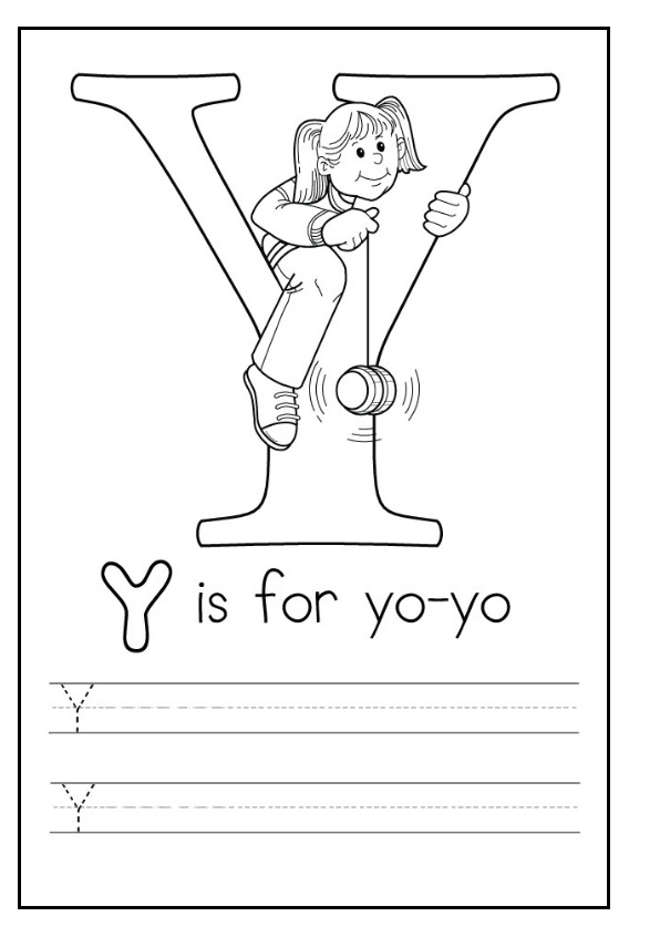 Uppercase Letter Y Worksheets Free Printable Preschool 