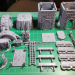 WarLayer 3D Printable Terrain Kickstarter And Printed