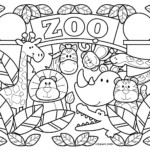 Zoo Coloring Pages Printable Free By Stephen Joseph
