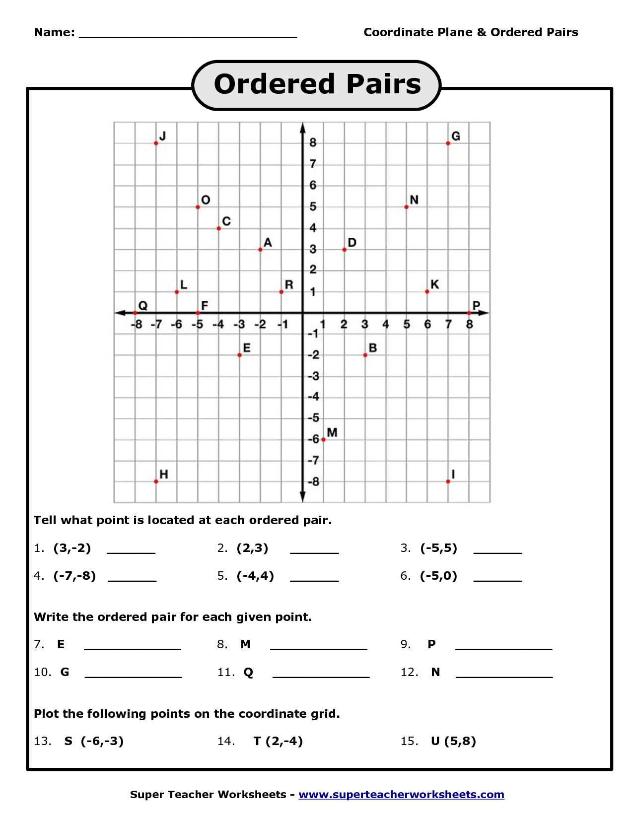 10 Best Images Of Hidden Picture Coordinate Graphing 