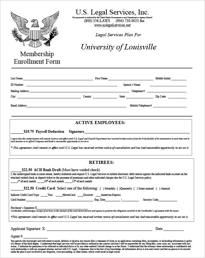 10 FREE HR Legal Form Templates HR Templates Free 