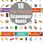 10 Free Scavenger Hunt Printables For Kids Must Have Mom