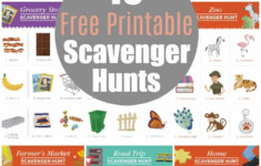 10 Free Scavenger Hunt Printables For Kids Must Have Mom