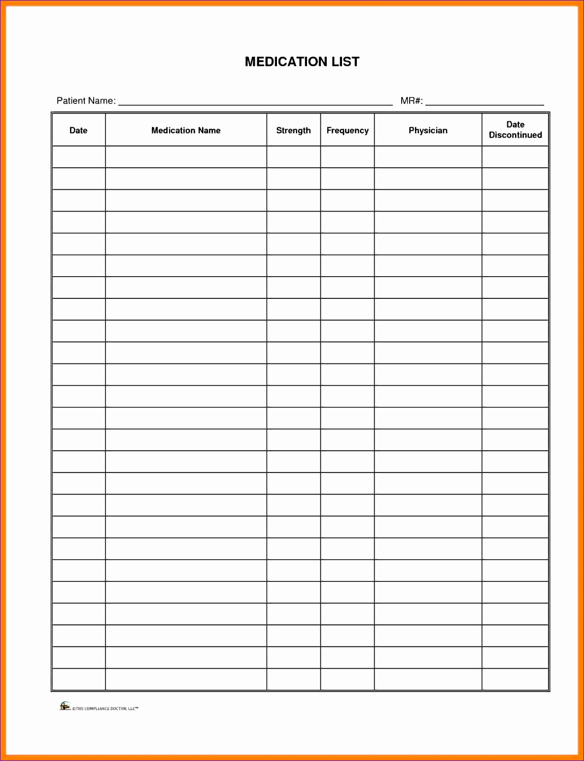 10 Ms Excel Patient Medication Log Template Excel 