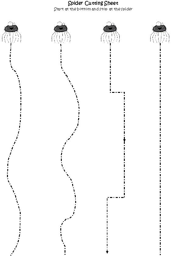 11 Best Images Of Spider Pattern Worksheets Number 