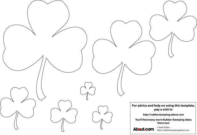 12 Free Printable Templates Shamrock Template Templates 