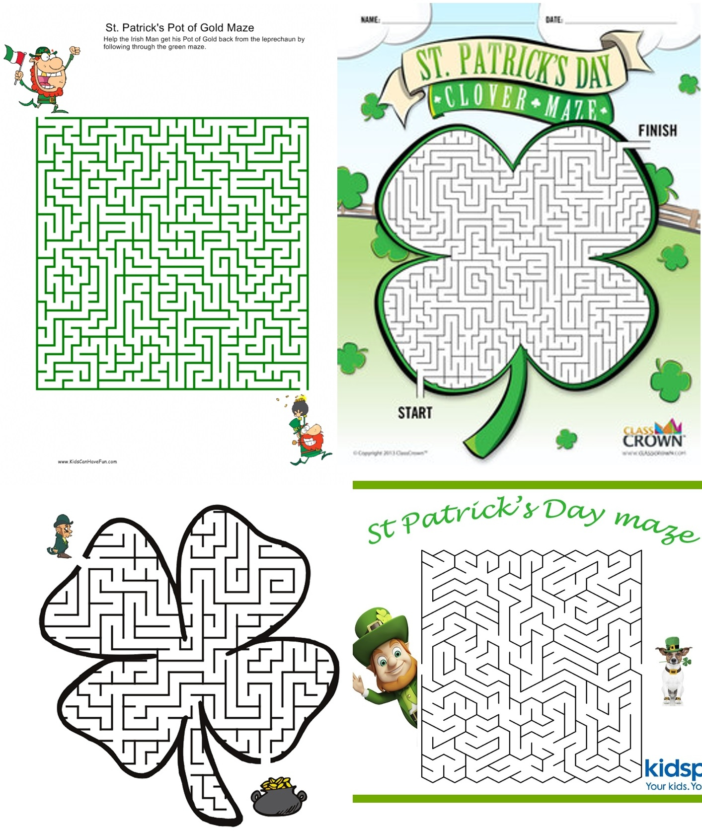 12 St Patrick s Day Game Printables Printables 4 Mom