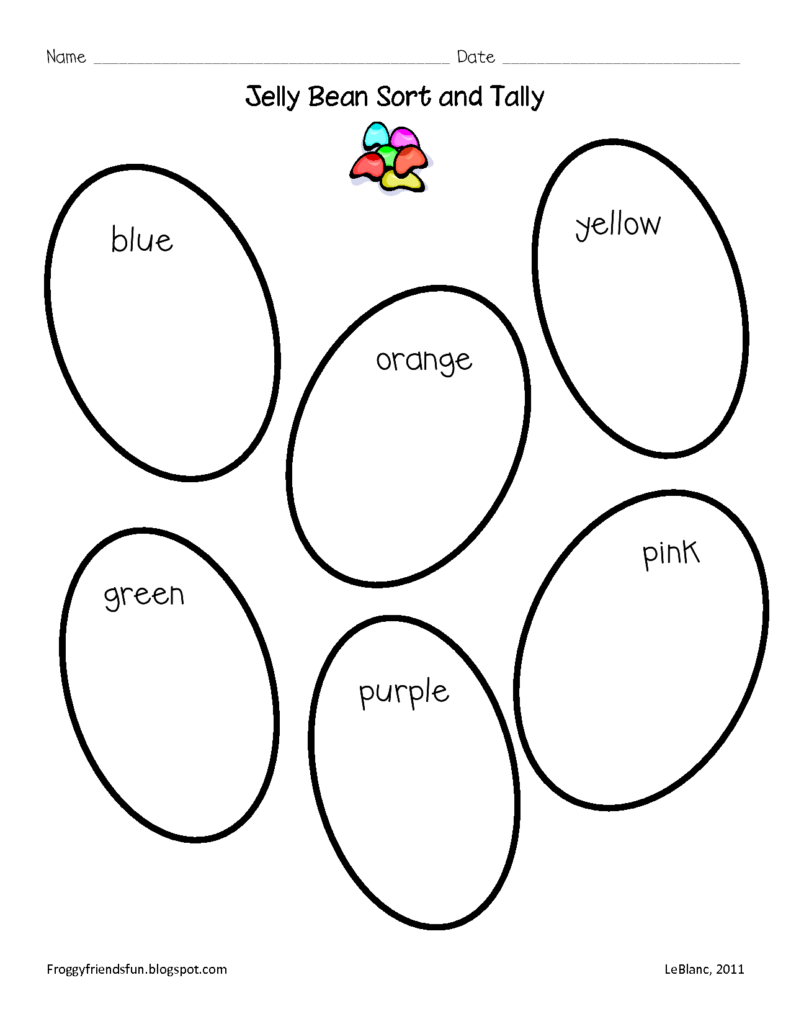 14 Best Images Of Jelly Bean Worksheets Jelly Bean Graph