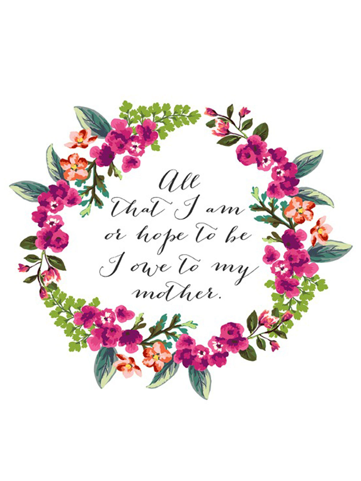 15 Cute Free Printable Mothers Day Cards Mom Cards You 