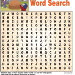 18 Fun Fall Word Search Puzzles KittyBabyLove