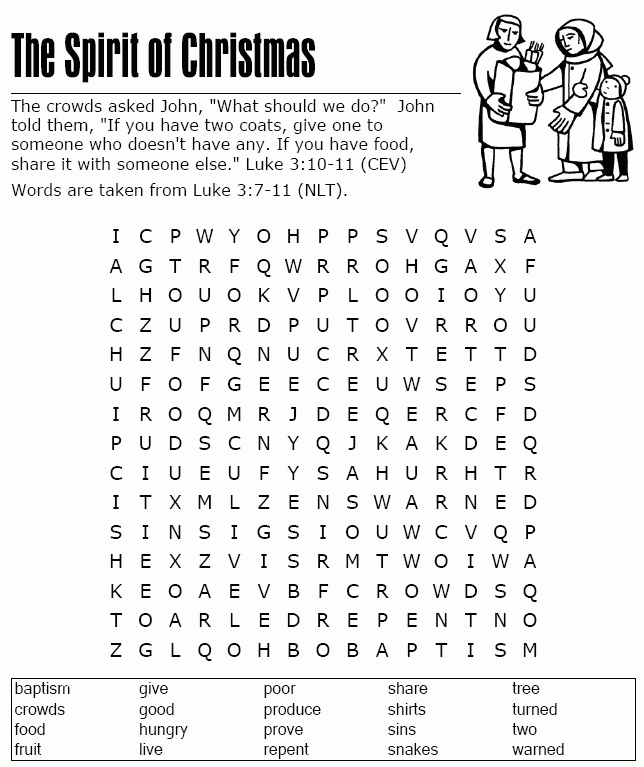 18 Fun Printable Bible Word Search Puzzles KittyBabyLove