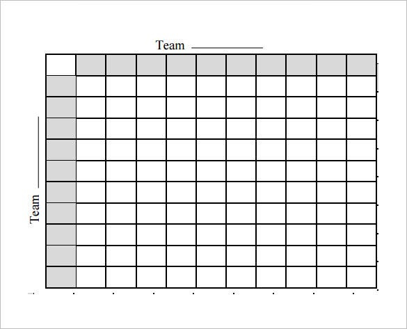 19 Football Pool Templates Word Excel PDF Free 